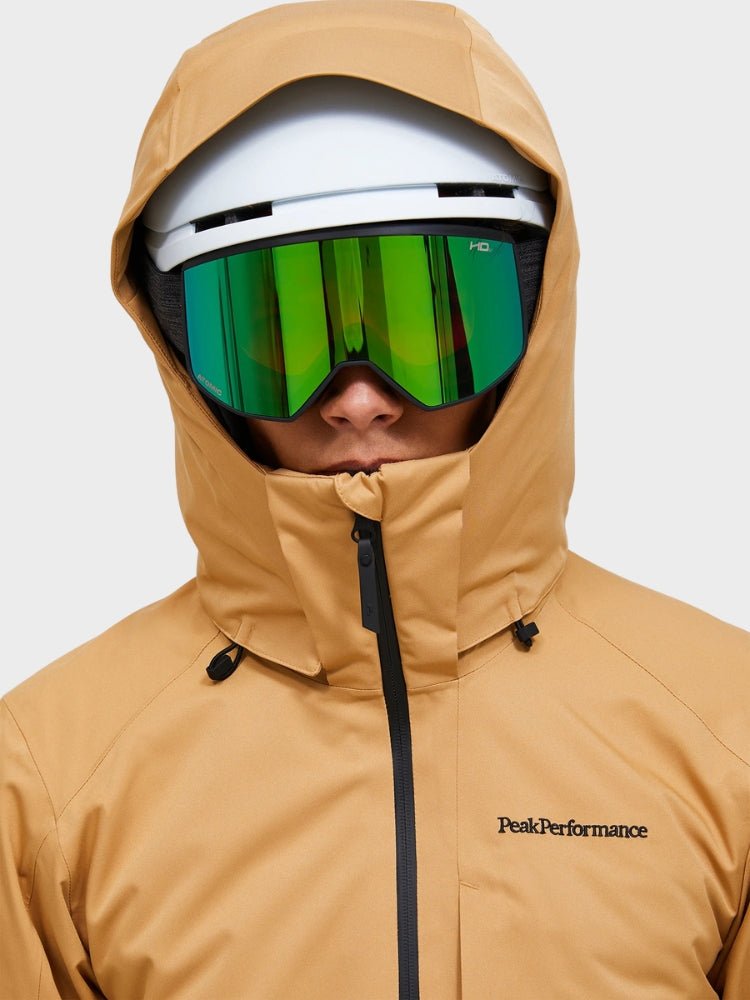 Maroon Insulated 2L Skijakke - Herre - Beige - Gumpel & Co