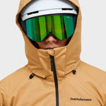 Maroon Insulated 2L Skijakke - Herre - Beige - Gumpel & Co