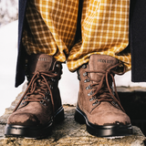 Combat Boot Nubuck - Herre - Cocoa