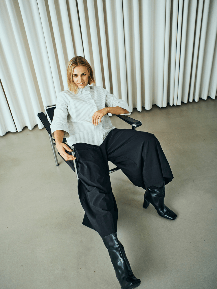 Freequent Jules Bukser - Dame - BLACK