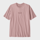 Patagonia 95 Oval Logo Oversized Ttshirt - Dame - Quiet Violet
