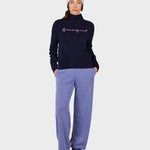 Signature Sweater - Dame - Dark Navy - Gumpel & Co