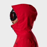 Rochrun Isoleret Skijakke - Herre - Sport Red Solid