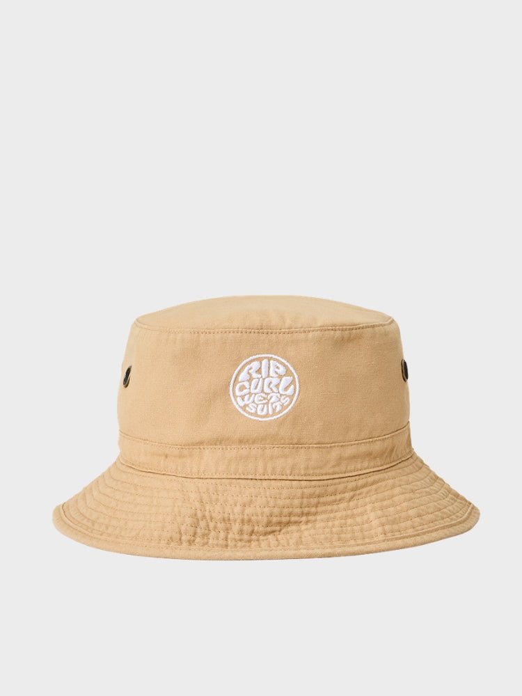 Rip Curl Wetty Icon Bøllehat - Unisex - Khaki