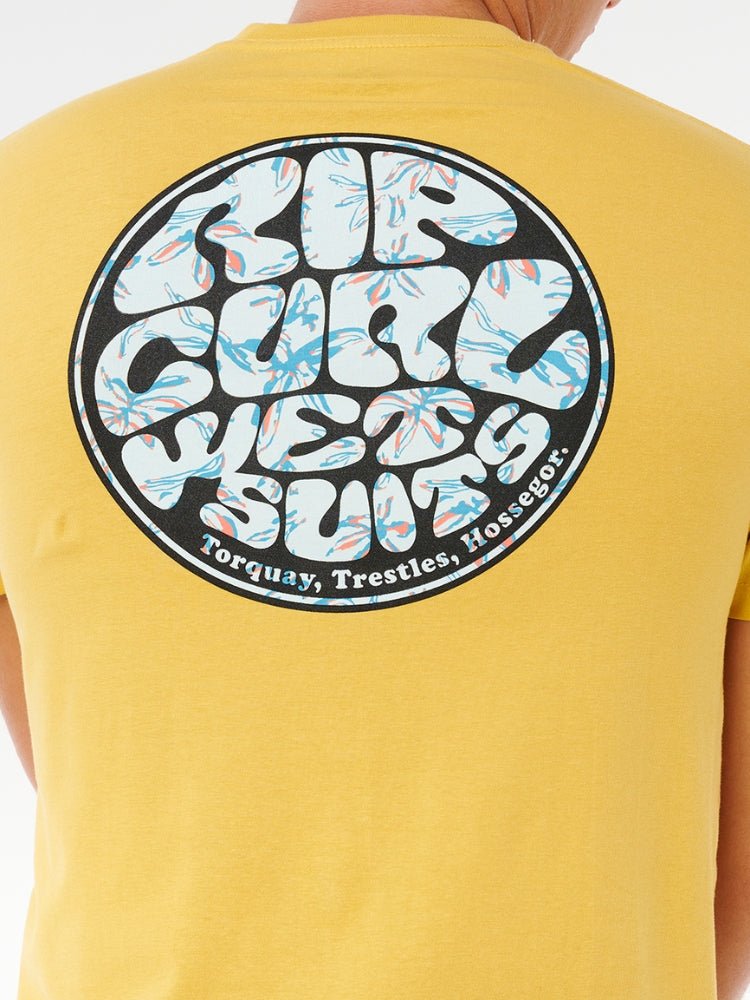 Wettie Passage Icon T shirt - Herre - Ochre - Gumpel & Co