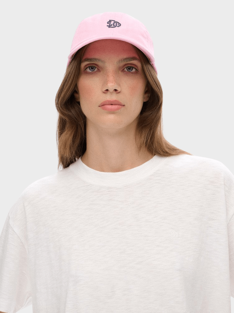 Embroidered Baseball Cap - Unisex - Prep Pink - Gumpel & Co