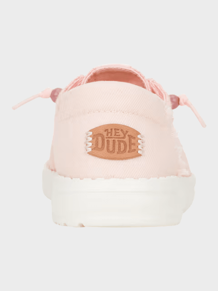 Hey Dude Wendy Crochet Lace - Dame - Pale Pink
