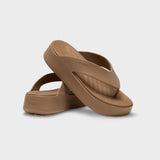 CROCS Getaway Platform Flip Crocs - Voksen - Milk Chocolate