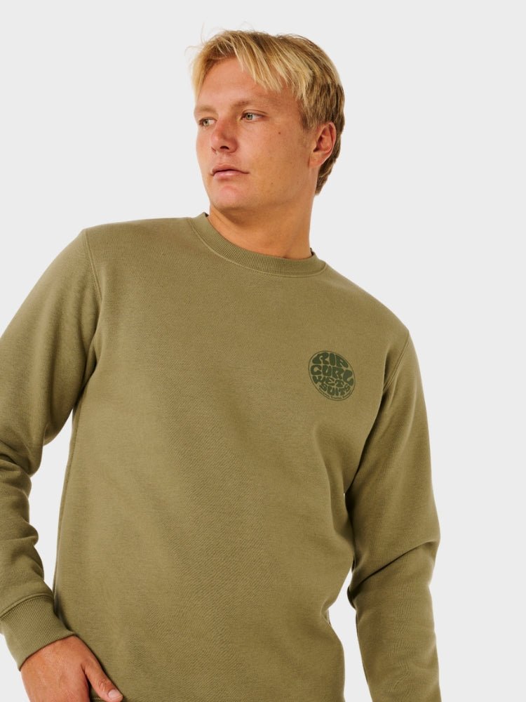 Wetsuit Icon Sweatshirts - Herre - Surplus Green - Gumpel & Co