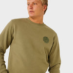 Wetsuit Icon Sweatshirts - Herre - Surplus Green - Gumpel & Co