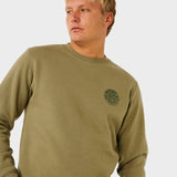 Wetsuit Icon Sweatshirts - Herre - Surplus Green - Gumpel & Co