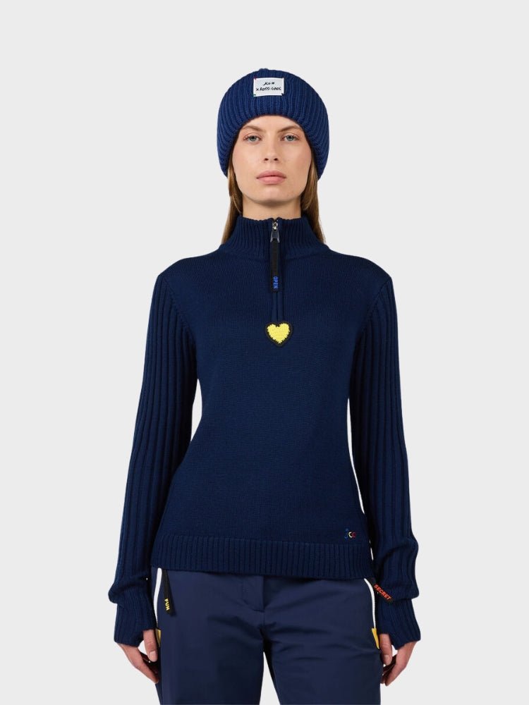 JCC Merib HZ Sweater - Dame - Mørke Blå - Gumpel & Co