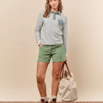 Chukka Sweater - Dame - Stormy Blue - Gumpel & Co