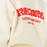 Rip Curl Surf Puff Heritage Hood Hoodie - Dame - Cayenne