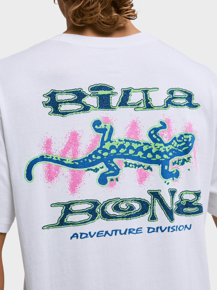 Lizard T-Shirt - Herre - Hvid - Gumpel & Co