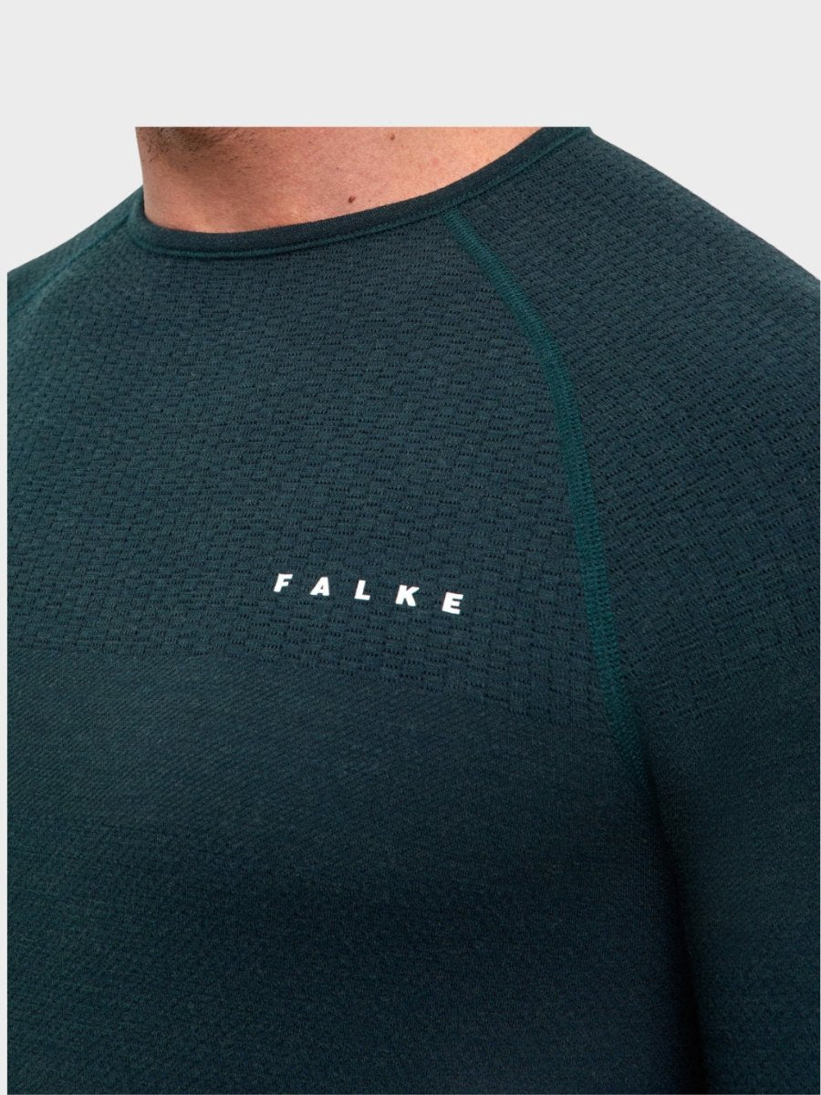 Mens Thermozone Long - sleeve shirt Wool - Tech - Holly - Gumpel & Co