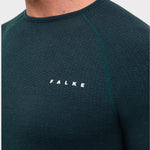 Mens Thermozone Long - sleeve shirt Wool - Tech - Holly - Gumpel & Co