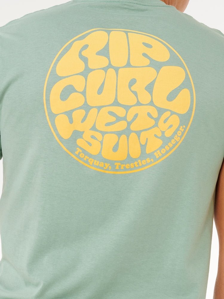 Wettie Passage Icon T shirt - Herre - Aloe - Gumpel & Co