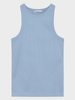 Racer Rib Top - Dame - Skyway