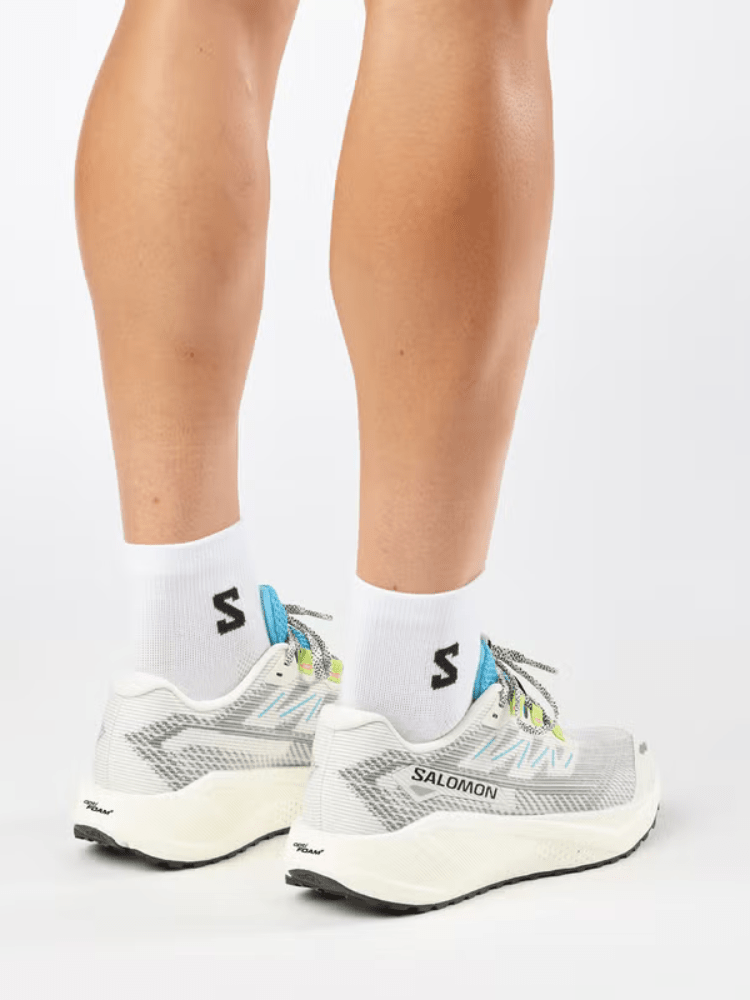 Salomon Aero Blaze 3 Gravel Sko - herre - Grå / Grøn / Blå