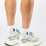 Salomon Aero Blaze 3 Gravel Sko - herre - Grå / Grøn / Blå