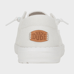 Hey Dude Wendy Crochet Lace - Dame - White