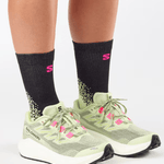Salomon Aero Blaze 3 Gravel Sko - dame - Grøn / Hvid / Pink