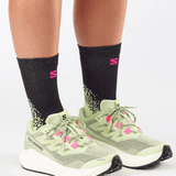 Salomon Aero Blaze 3 Gravel Sko - dame - Grøn / Hvid / Pink