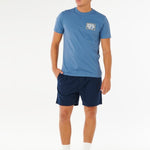 Pacific Rinse Sunrise T shirt - Herre - Bluefin - Gumpel & Co