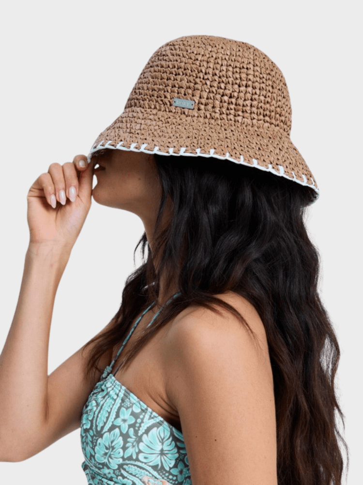 Roxy Spotless Sunnies Hat - Dame - Brownie