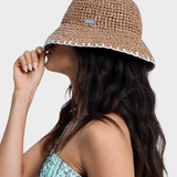 Roxy Spotless Sunnies Hat - Dame - Brownie
