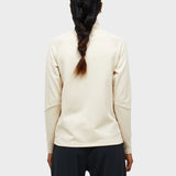 Rider Essentials Midlayer m/lynlås - Dame - Sand Fog / Sand Fog
