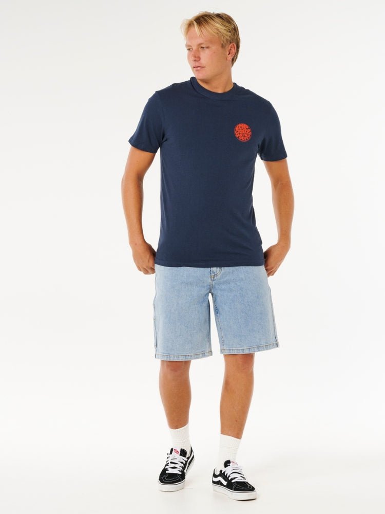 Wettie Icon T shirt - Herre - Dark Navy - Gumpel & Co