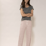 Lotta linen Tee - Dame - Silver Pine - Gumpel & Co