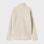 Hrannar W Zipneck Fleece - Dame - Dark Stone - Gumpel & Co