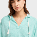 Destination Surf Top - Dame - Pool Blue - Gumpel & Co