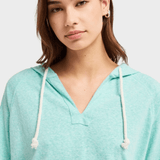 Destination Surf Top - Dame - Pool Blue - Gumpel & Co