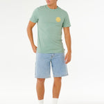 Wettie Passage Icon T shirt - Herre - Aloe - Gumpel & Co