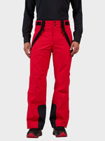 Isoleret Skibukser - Herre - Sports Red