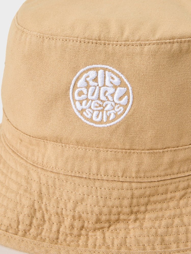 Rip Curl Wetty Icon Bøllehat - Unisex - Khaki
