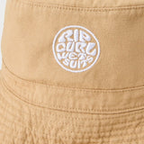 Rip Curl Wetty Icon Bøllehat - Unisex - Khaki