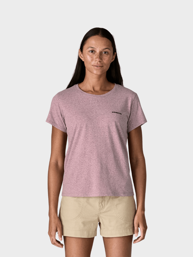 P6 Logo Responsibili Tshirt - Dame - Quiet Violet - Gumpel & Co