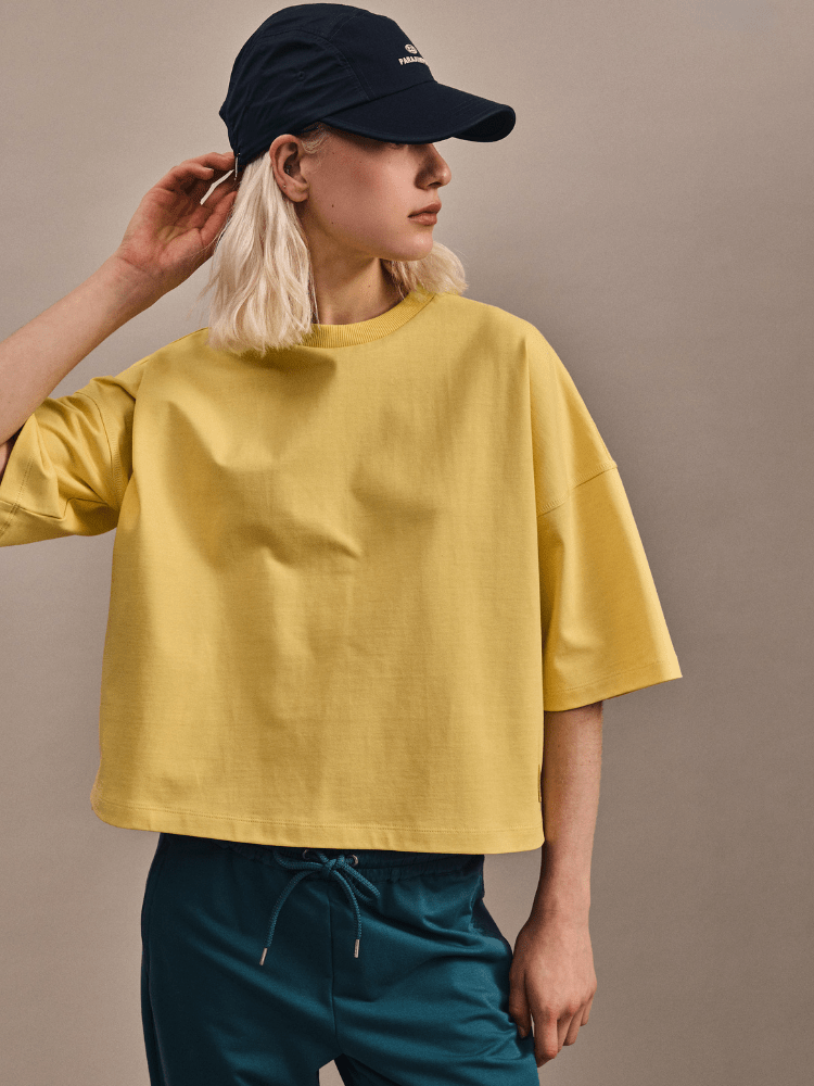 Rozanne T-Shirt - Dame - Sunbeam Yellow - Gumpel & Co