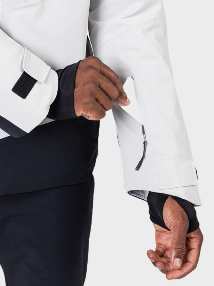 Hero Blackside Insulated Skijakke - Herre - Soft Grey - Gumpel & Co