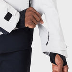 Hero Blackside Insulated Skijakke - Herre - Soft Grey - Gumpel & Co