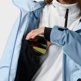 Rochrun Insulated Jkt Skijakke - Dame - Blue Aura/Windward Blue