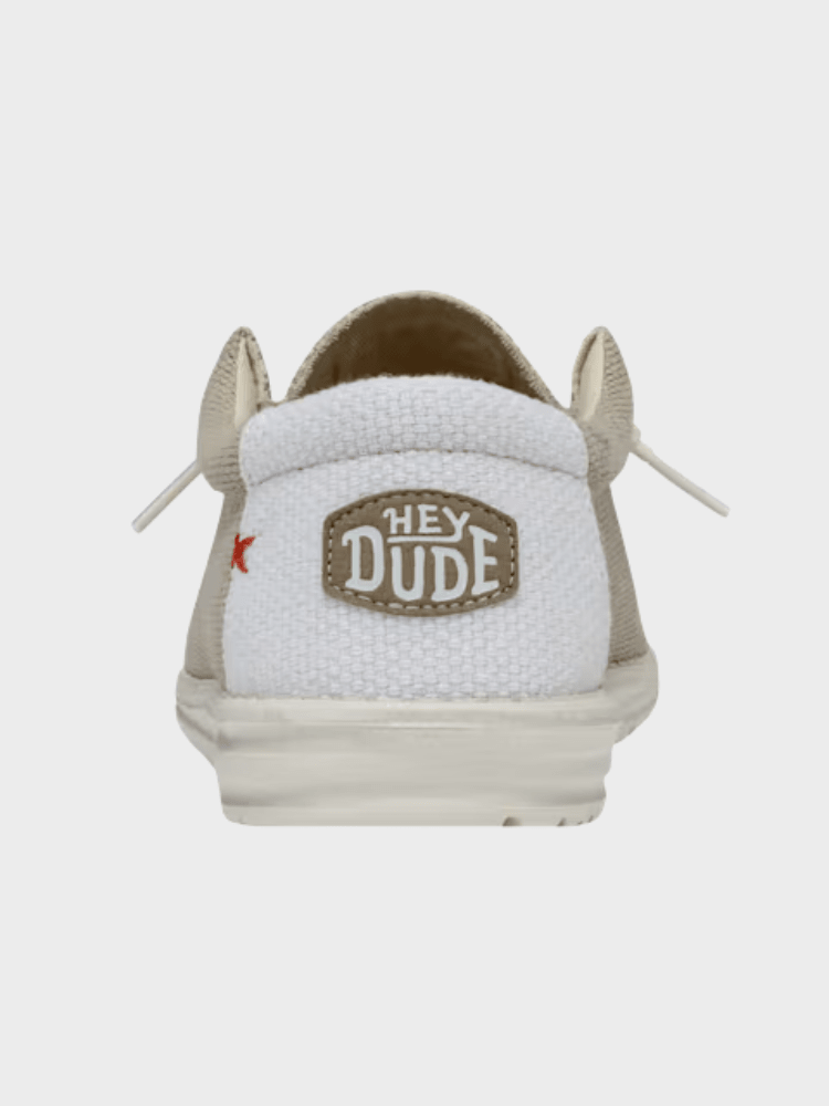 Hey Dude Wally Braided - Herre - Off White
