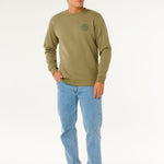 Wetsuit Icon Sweatshirts - Herre - Surplus Green - Gumpel & Co
