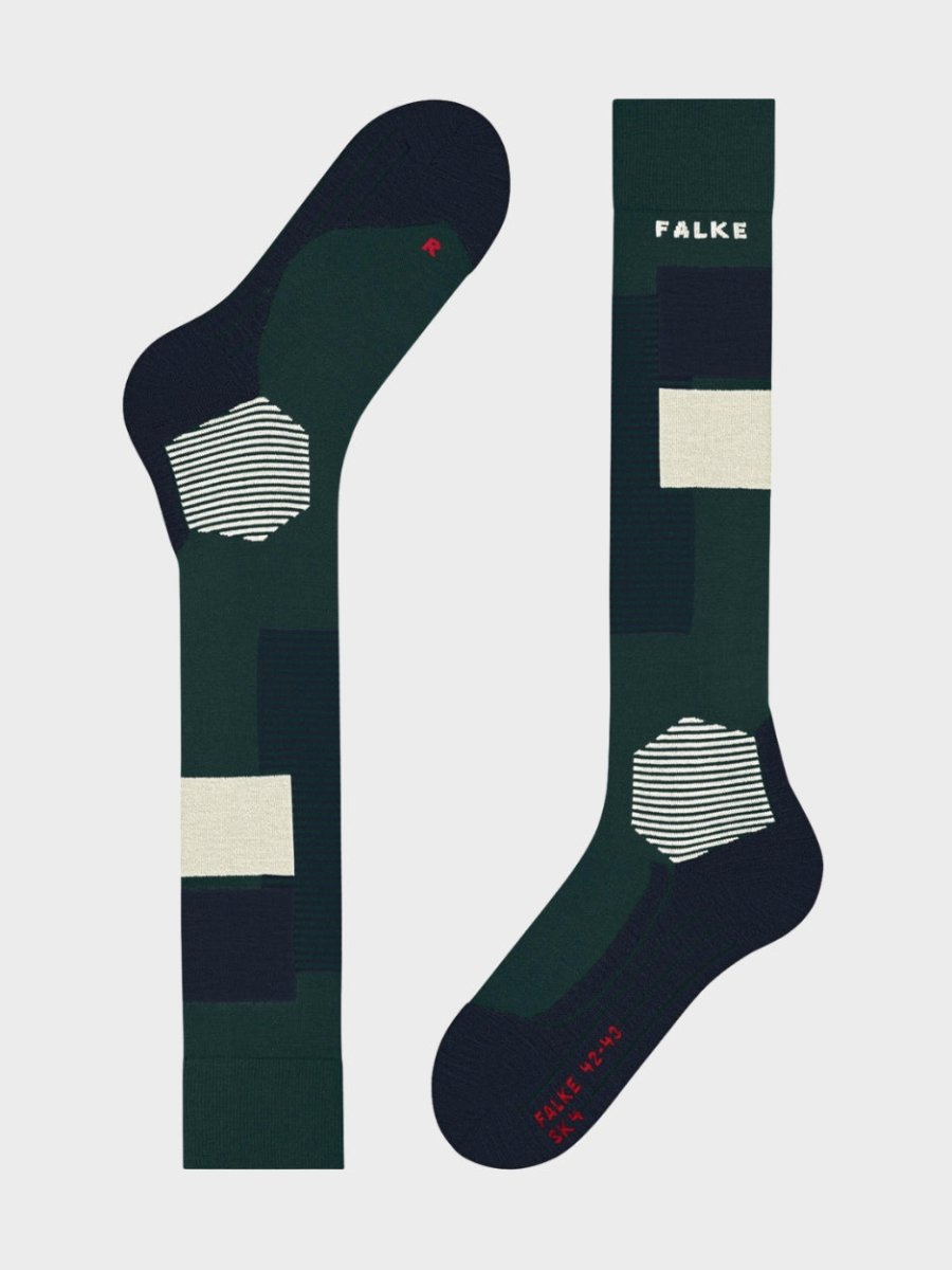 SK4 Mens Advanced skisokker - Holly (Green) - Gumpel & Co