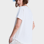Roxy Oceanwave Regular Emby T shirt - Dame - Egret